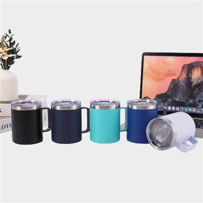 Termo de café de acero inoxidable con tapa para taza